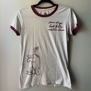 DISNEY EEYORE CAP SLEEVE TEE WINNIE THE POOH